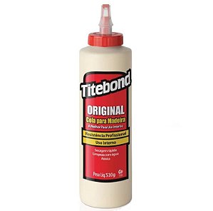 Cola Titebond Original 510g - Cola para Madeira Titebond