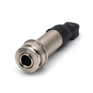 Adaptador Jack Roldana P10 para Conector P1 Cromado