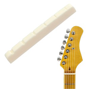 Nut Pestana Osso Moldada Guitarra 42mm
