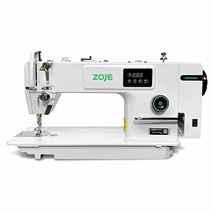 Máquina de Costura Reta Direct Drive com Corte de Linha Zoje A6000P-D-G 220V