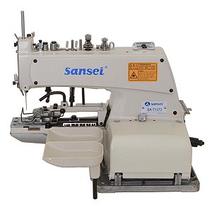 Máquina de Costura Industrial Botoneira 2 e 4 Furos Sansei SA-T1373