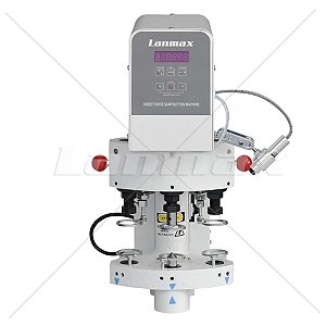 Máquina de Pregar Botão e Ilhós 3 Cabeças Direct Drive Lanmax LM-1L-3MP