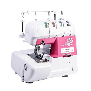Máquina de Costura Doméstica Ultraloque Sun Point SS320 Rosa
