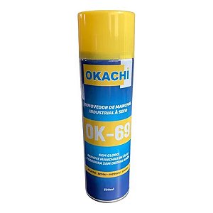 Spray Tira Mancha Óleo Roupa 500ml Okachi OK-69