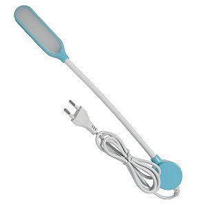 Luminária de Led Touch e Haste Flexível Fixação Por Imã Bivolt