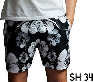 Short Praia Masculino Floral Moda 2019 
