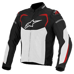 Jaqueta Alpinestars T-gp Pro Air Preta branca Vermelha verão