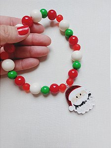 Colar pet Papai noel