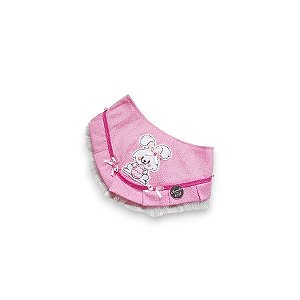 Bandana pet rosa de Páscoa
