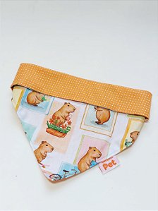 Bandana para cachorro Capivaras fofas - LANÇAMENTO !