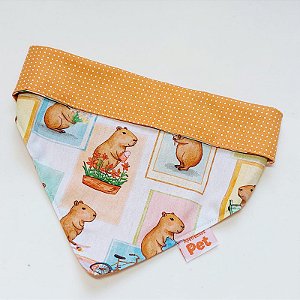 Bandana pet Capivaras fofas - LANÇAMENTO !