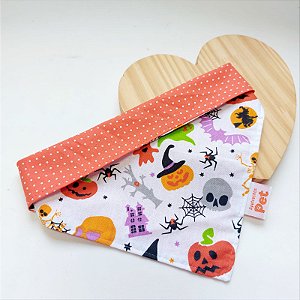 BANDANA PARA PET DE HALLOWEEN COLORIDA - PROMOÇÃO !