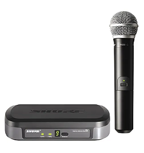 MICROFONE SEM FIO SHURE PG4/PG58 - DE 2.989 POR 2.028,60 (30%OFF)