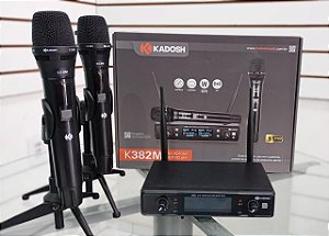 MICROFONE KADOSH SEM FIO K382M