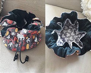 Bolsinha Mickey porta jóias maquiagens