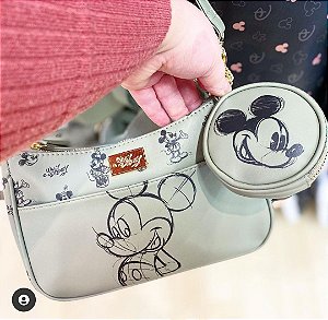Bolsa mickey com bolsinha