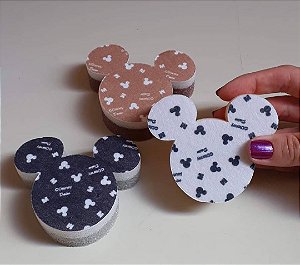 Esponjas Mickey Disney kit com 3 unidades