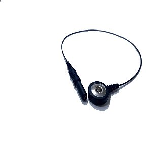 Terminal Eletrodo de EMG Highlander Botão de pressão preto