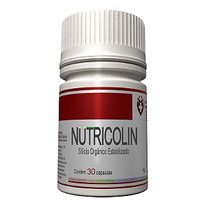 Nutricolin 300mg cápsulas - Silício Orgânico