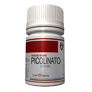 Picolinato de Cromo 200mcg 60 cápsulas