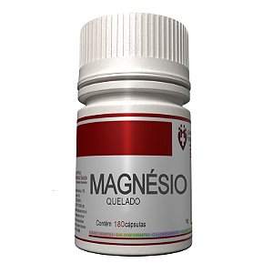 Magnésio Quelado 350mg  180 Cápsulas