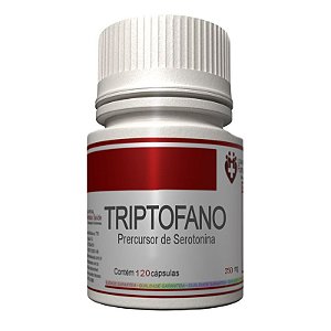 Triptofano 250mg 120 cápsulas