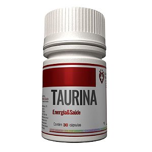 Taurina 500mg 30 cápsulas