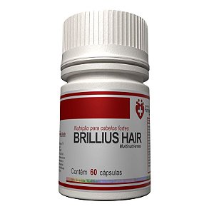 Brilius Hair 60 cápsulas - Nutrientes para Cabelos