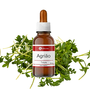 TINTURA DE AGRIÃO 60ML | EXPECTORANTE E ANTISSÉPTICO