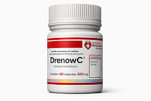 DRENOW C ® 500mg | redução da retenção e inchaço