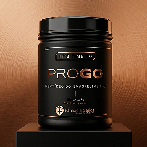 PROGO® pote com 90G sabor abacaxi - Peptídeos bioativos do Emagrecimento