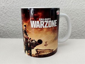 Caneca Call Of Duty Warzone 325ml Porcelana