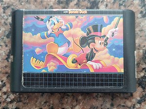 World of Illusion Mickey e Donald Mega Drive - Seminovo - Original