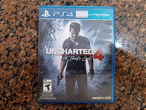 Uncharted 4 - PS4 - Seminovo