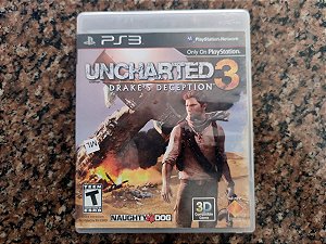 Uncharted 3 Drake's Deception - PS3 - Seminovo