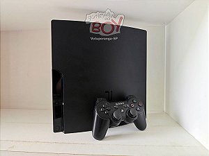 Playstation 3 Slim 160Gb com 11 Jogos PS3 e 14 Mil Retro - Seminovo