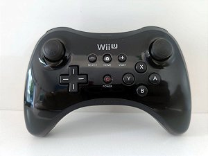 Controle Pro Controller Nintendo Wii U 100% Original Seminovo