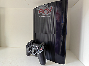 Playstation 3 Super Slim 500Gb + FC24 + 36 jogos D.e.s.b.l.o.q. - Seminovo