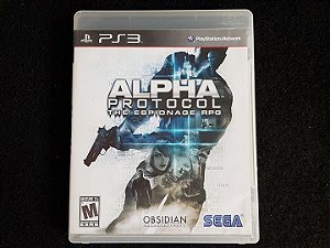 Alpha Protocol The Espionage RPG PS3 -  Seminovo