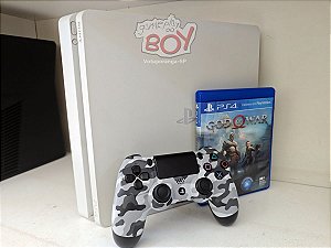 Playstation 4 Slim 500Gb ou 1Tb Com 1 Jogo Seminovo
