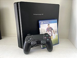 Playstation 4 Slim 500Gb ou 1Tb Com 1 Jogo Seminovo