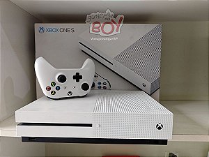 Xbox One S 500Gb ou 1Tb Com Caixa - Seminovo