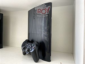 Playstation 3 Super Slim 160Gb + FC24 + 6Jogos + 14 Mil Retrô D.e.s.b.l.o.q. - Seminovo