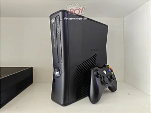 Xbox 360 Slim RGH 3 e LT 3 Com 20 a 150 Jogos + 4500 Jogos Retrô