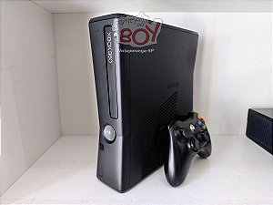 Xbox 360 Slim RGH 3 e LT 3 Com 20 a 150 Jogos + 4500 Jogos Retrô
