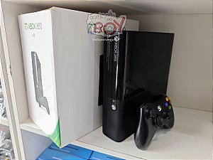 Xbox 360 Super Slim RGH 3 e LT 3 Com 20 a 150 Jogos + 4500 Jogos Retrô COM CAIXA