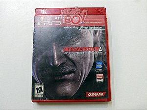 Metal Gear Solid 4 PS3 - Seminovo