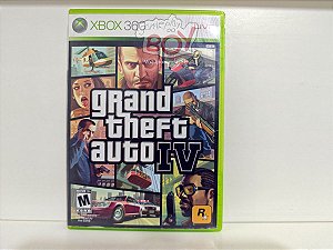 GTA IV Xbox 360 Original - Seminovo