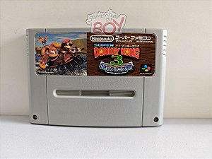 Cartucho Donkey Kong 3 (J) - Super Nintendo - Seminovo