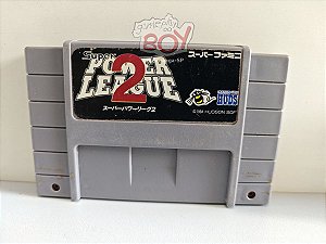 Cartucho Super Power League 2 - Super Nintendo - Seminovo